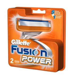 Gillette Fusion Power Ostrza wymienne, 2 szt. | voltshop.pl