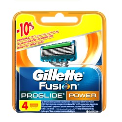 Fusion Proglide Power Ostrza wymienne, 4  szt.