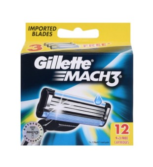 Gillette Mach3 Ostrza wymienne, 12 szt. | voltshop.pl