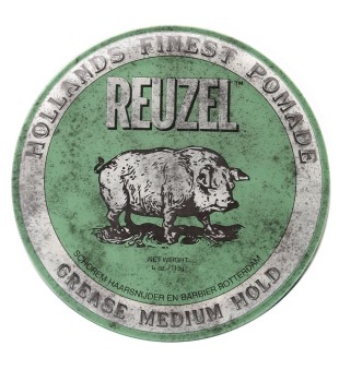 Reuzel Green Grease Medium Hold Pomada do włosów 340 g | voltshop.pl