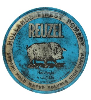 Reuzel Blue Strong Hold High Sheen Pomada do włosów, 113 g | voltshop.pl