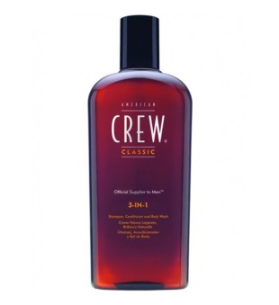 American Crew 3w1 Szampon, odżywka i żel do kąpieli, 250 ml | voltshop.pl