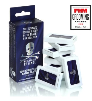 The Bluebeards Revenge Ostrza maszynki do golenia z podwójną krawędzią, 100 szt. | voltshop.pl