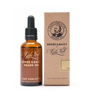 Captain Fawcett Ricki Hall's Booze & Baccy Olejek do brody, 10 ml | voltshop.pl