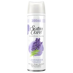 Satin Care Lavender Touch Żel do golenia do skóry normalnej, 200ml