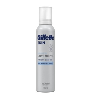 Gillette SKIN Ultra Sensitive Shave Mousse Pianka do golenia dla wyjątkowo wrażliwej skóry, 240ml | voltshop.pl