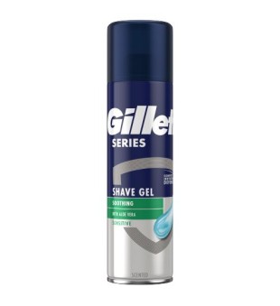 Gillette Series Soothing Aloe Vera Shave Gel Żel do golenia dla skóry wrażliwej, 200ml | voltshop.pl