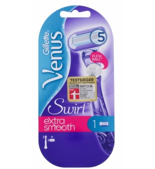 Gillette Maszynka do golenia Venus Swirl Extra Smooth dla kobiet, 1szt | voltshop.pl