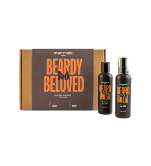 Men Rock Duo Soothing Oak Moss Beard Kit Zestaw do pielęgnacji brody, 1szt | voltshop.pl