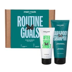 ROUTINE GOALS Basic Grooming Routine Kit Zestaw do pielęgnacji włosów i skóry dla mężczyzn, 1 szt.