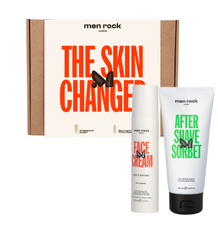 Men Rock THE SKIN CHANGER Face Care Kit Zestaw do pielęgnacji do skóry dla mężczyzn, 1 szt. | voltshop.pl