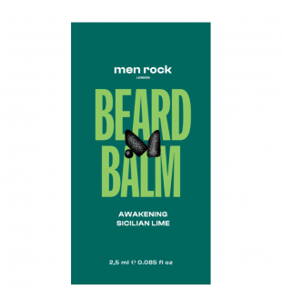 Men Rock SAMPLE Sicilian Lime and Coffeine Balsam do brody, 2,5 ml | voltshop.pl