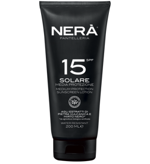 NERA Medium Protection Sunscreen Lotion SPF15 Balsam z ochroną przeciwsłoneczną, 100ml | voltshop.pl