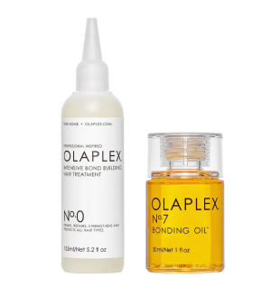 Olaplex No 0 & No 7 Set Regenerujący zestaw do pielęgnacji włosów, 1szt. | voltshop.pl