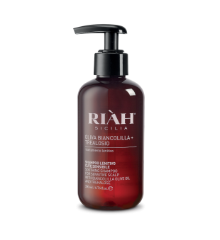 RIAH Soothing Shampoo With Biancolilla Olive Oil Kojący szampon do wrażliwej skóry głowy, 200ml | voltshop.pl